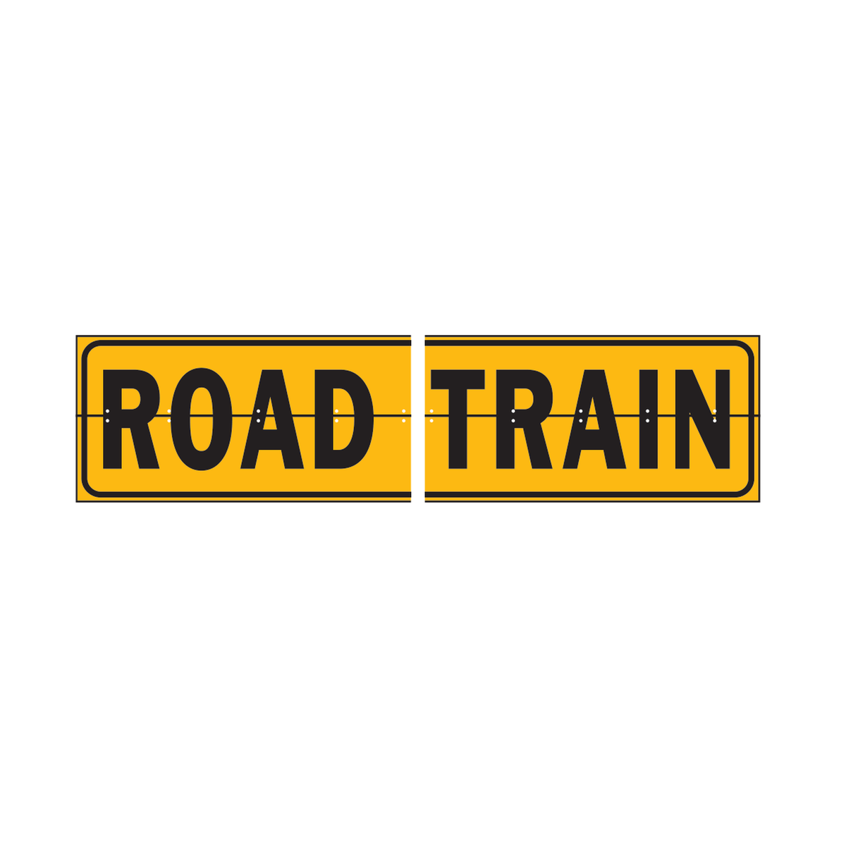 Road Train Hinged 2 Piece
