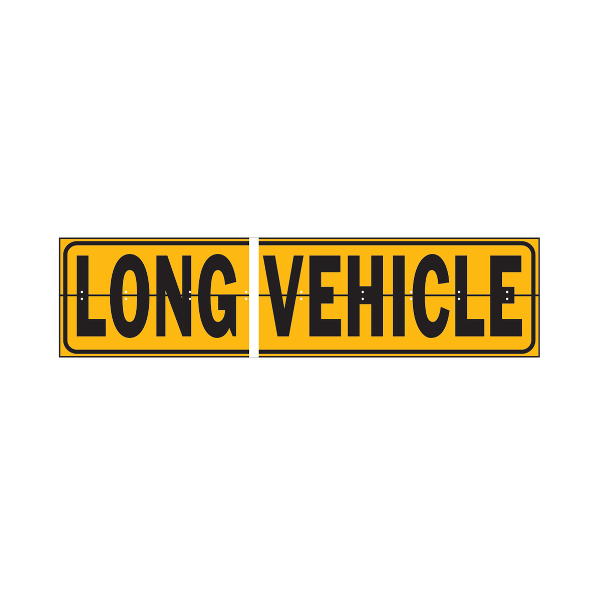 Long Vehicle Hinged 2 Piece - Unequal