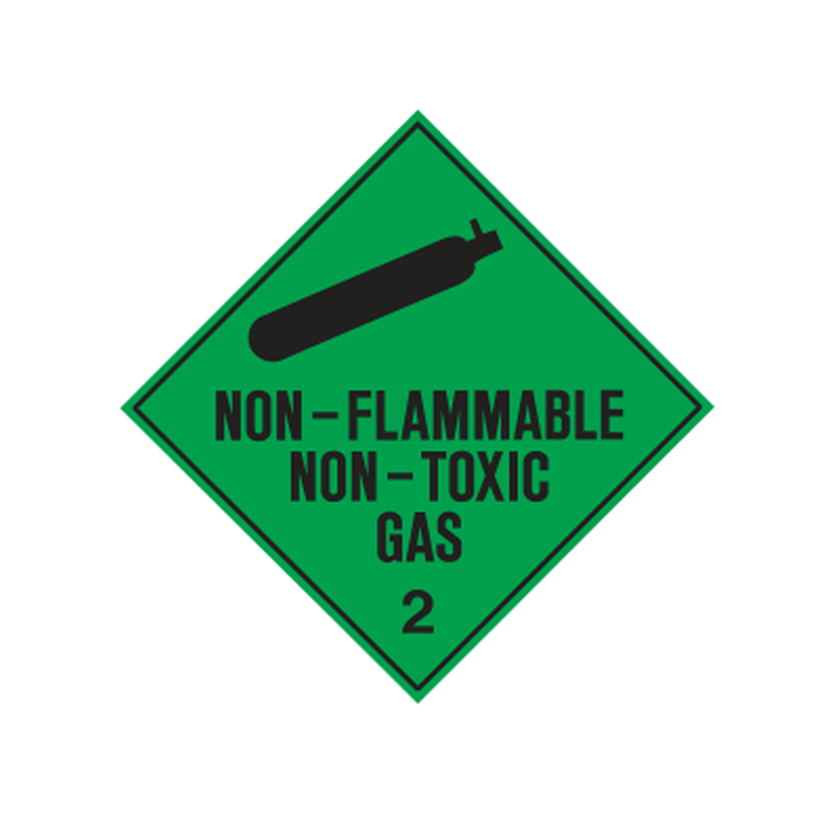 Dangerous Goods Non-Flammable Non-Toxic Gas