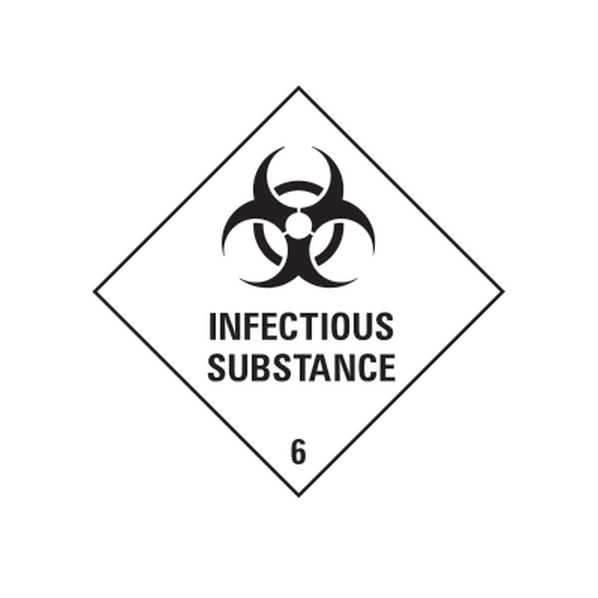 Dangerous Goods Infectious Substance Class 6