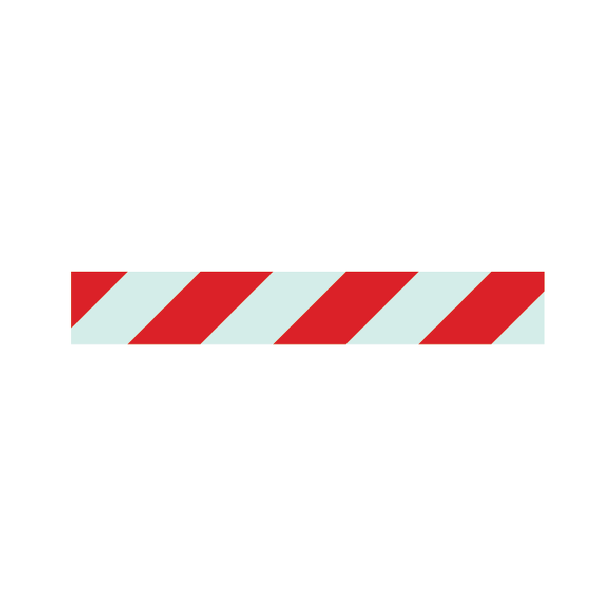 Red and White Tape
