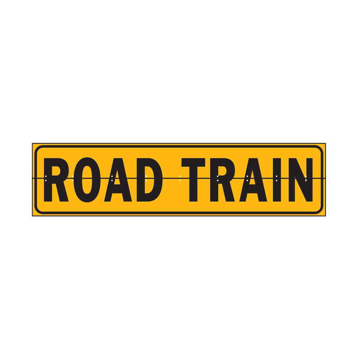 Road Train Hinged 1 Piece
