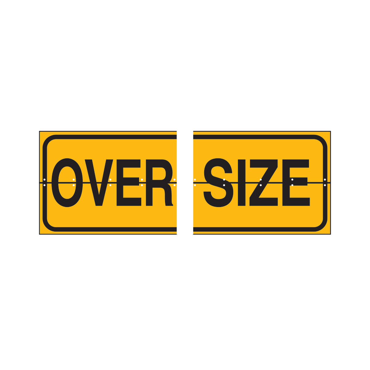Hinged Oversize Two Piece