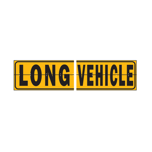 Long Vehicle Hinged 2 Piece - Equal