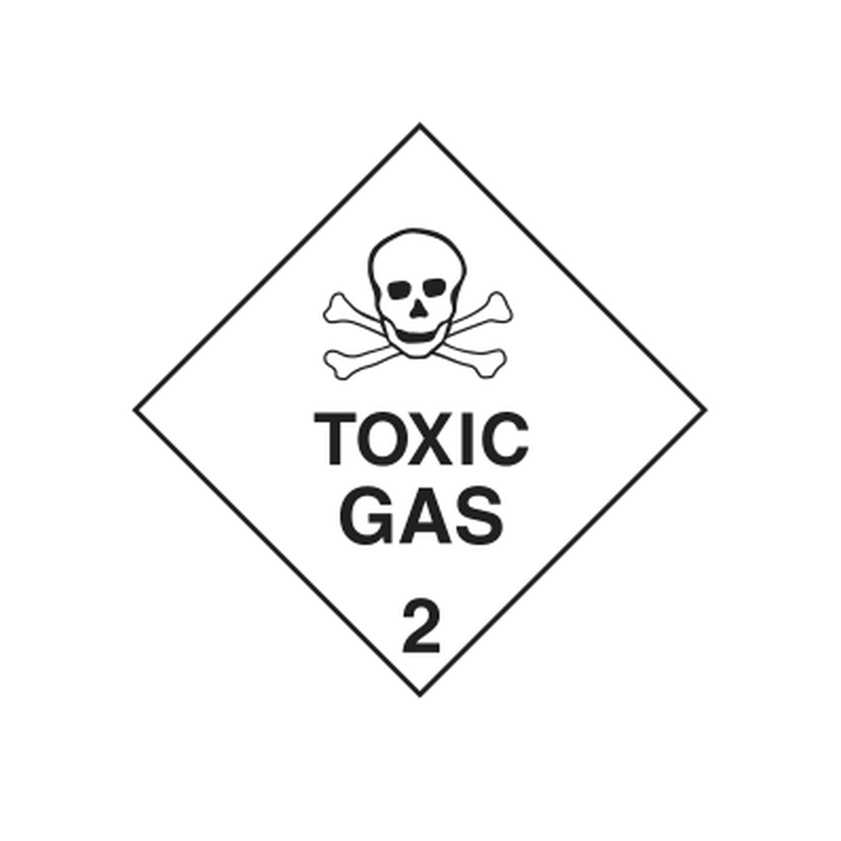 Dangerous Goods Toxic Gas Class 2