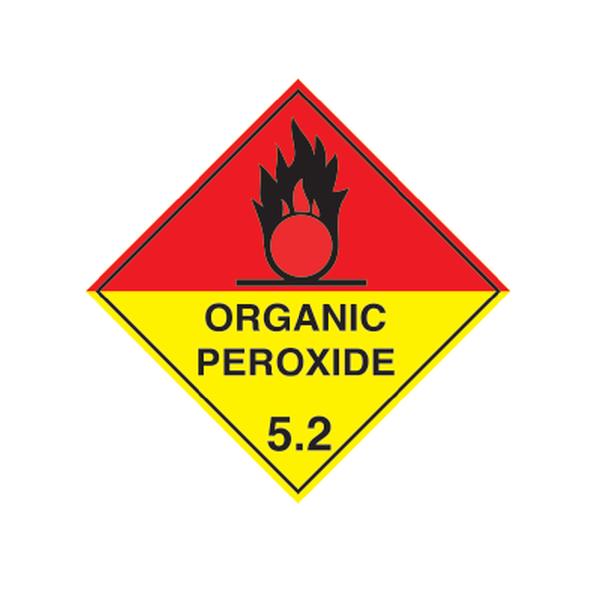 Dangerous Goods Organic Peroxide 5.2 Class 5