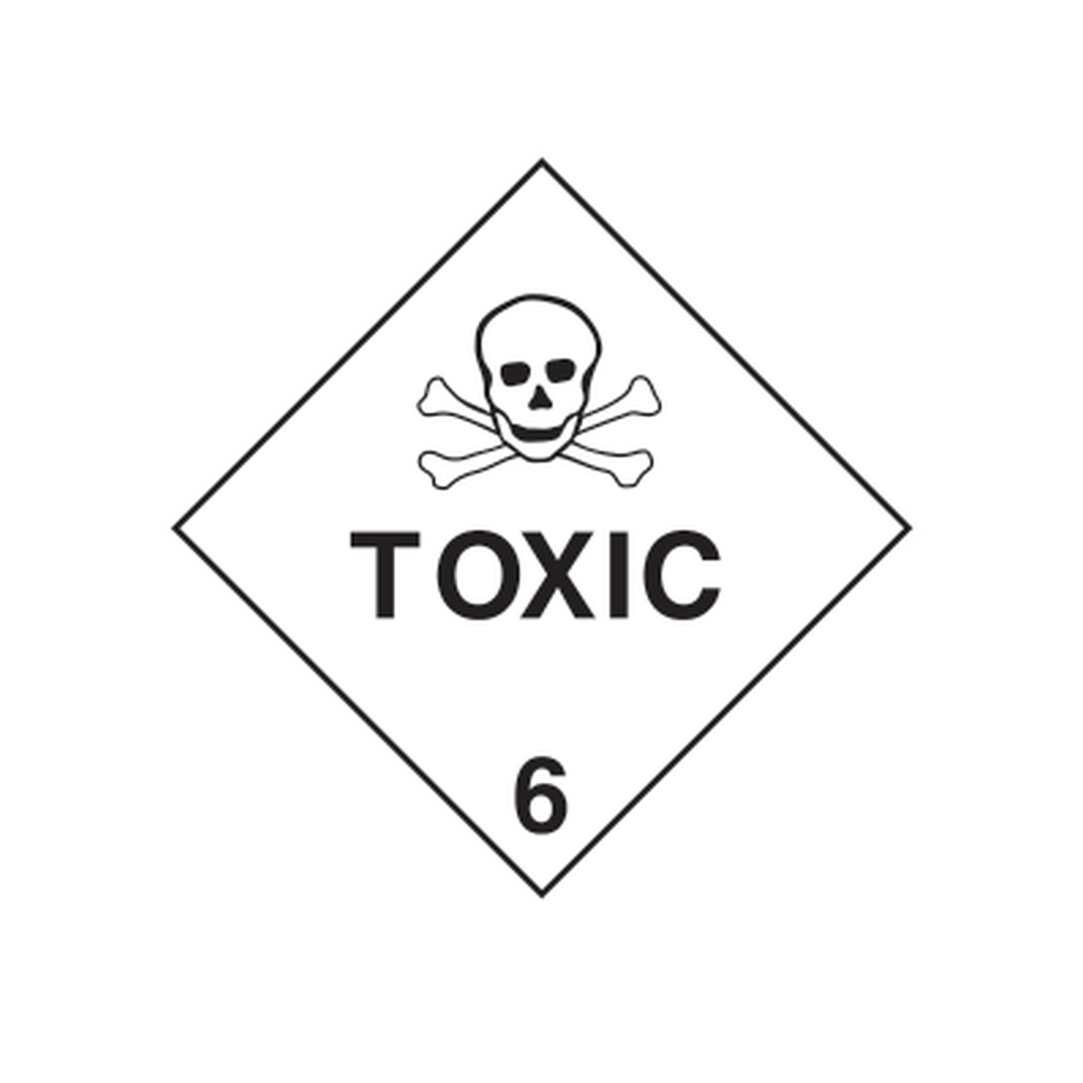 Dangerous Goods Toxic Class 6