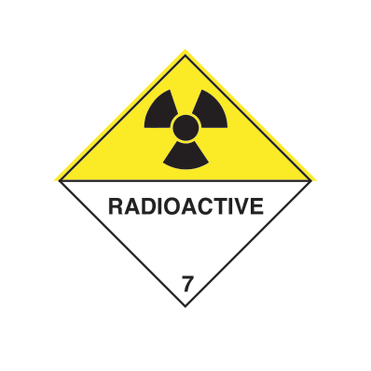 Dangerous Goods Radioactive Class 7