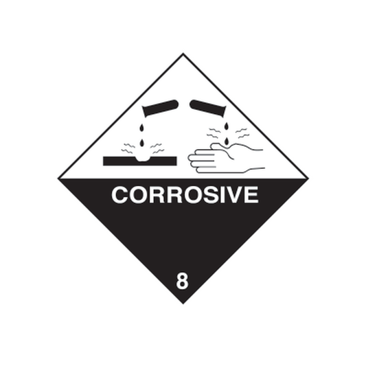 Dangerous Goods Corrosive Class 8