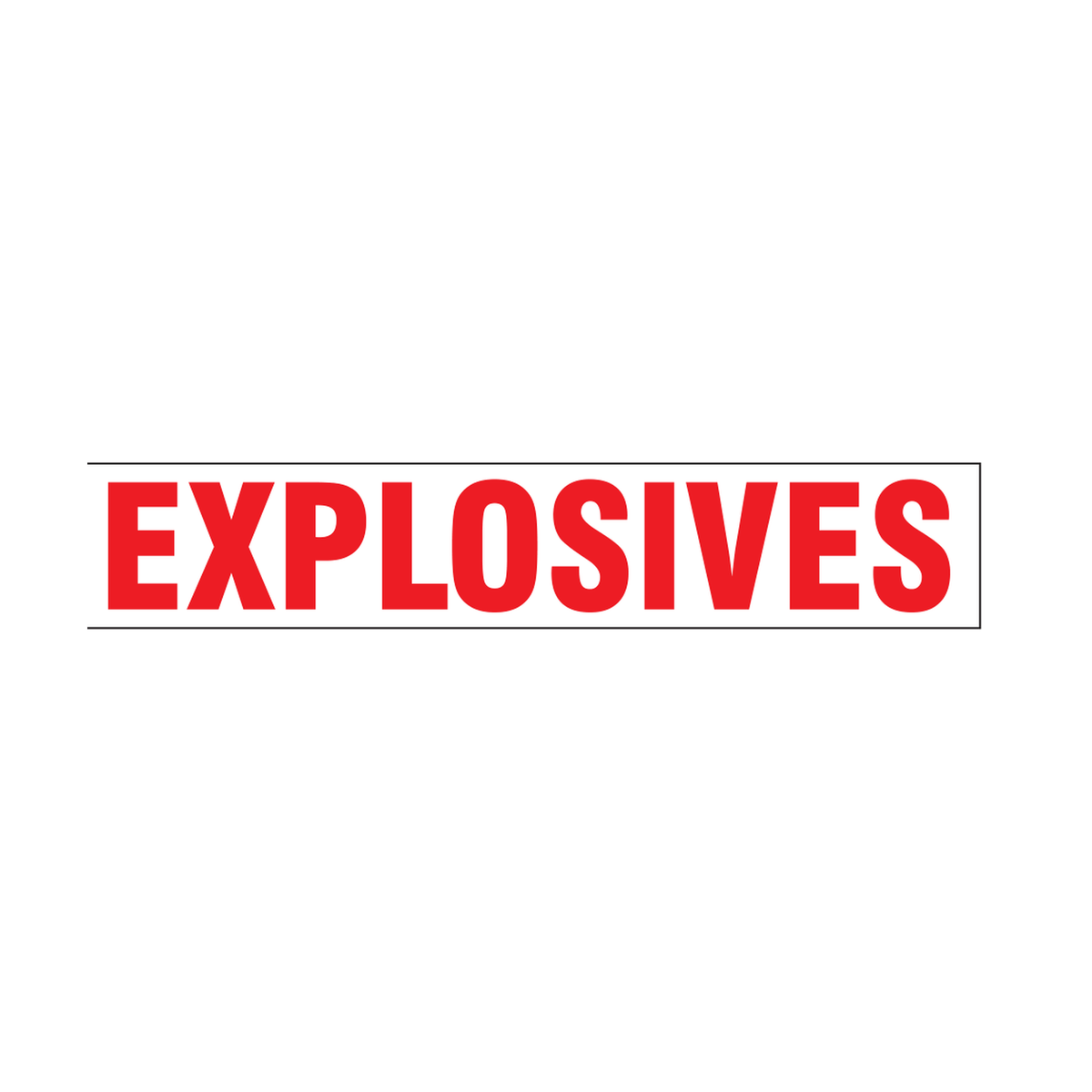 Explosives
