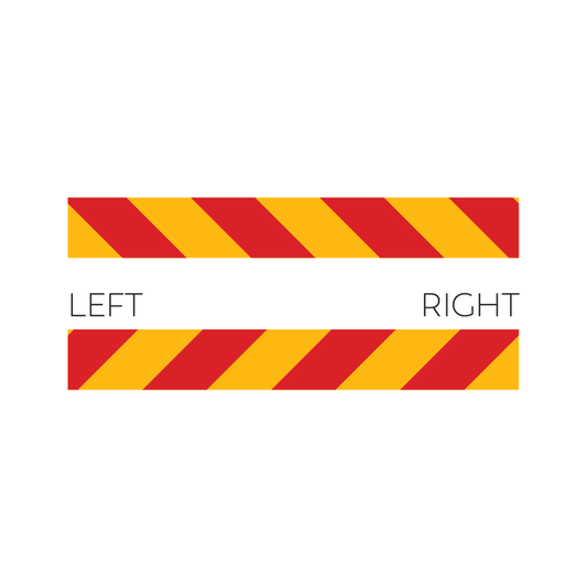 Red & Yellow Tape Wide