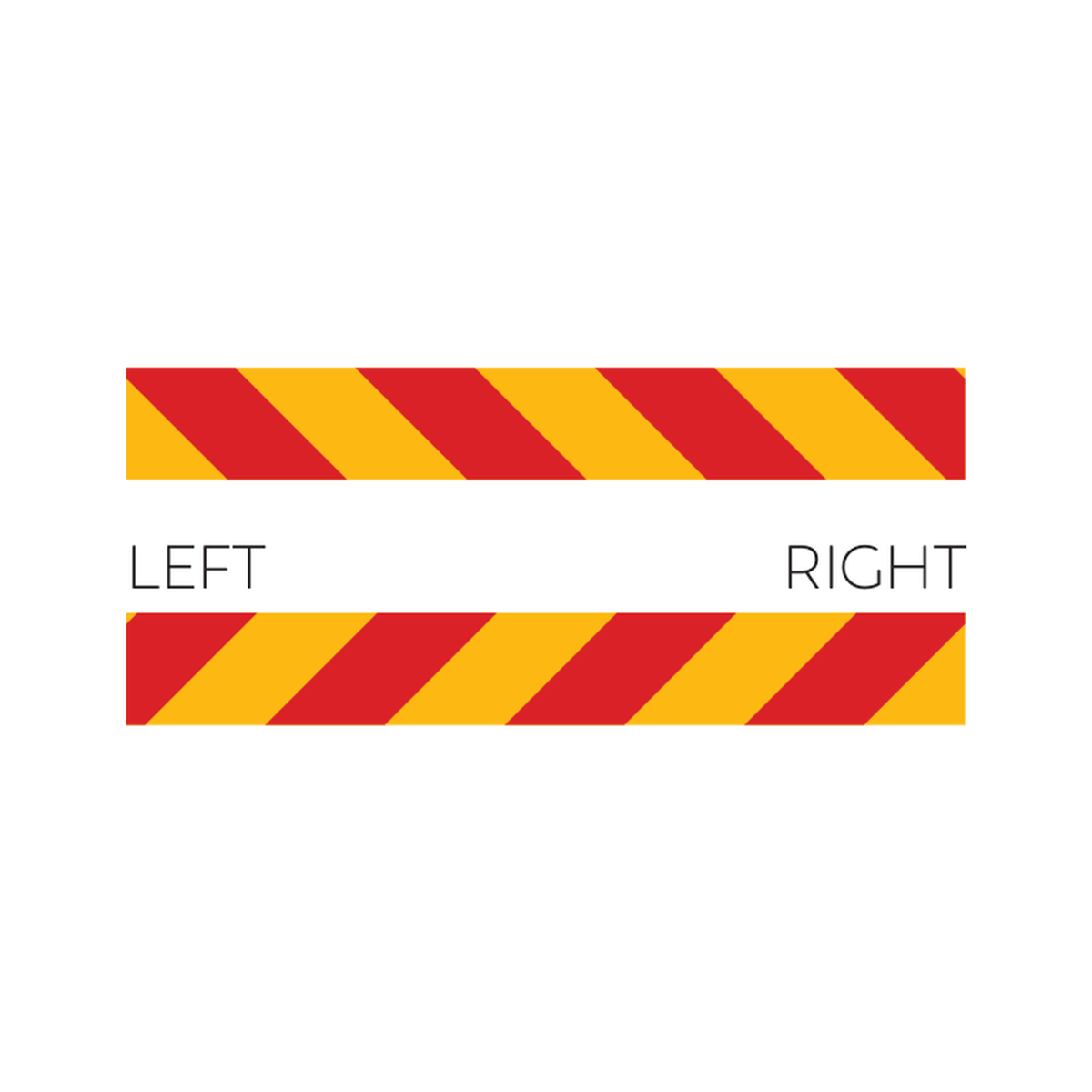 Red & Yellow Tape Wide