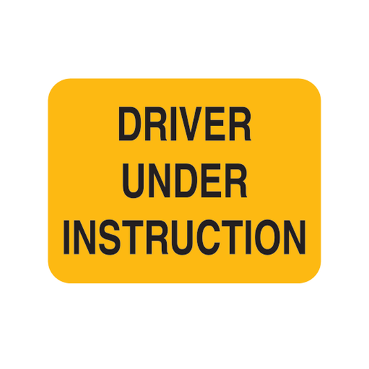 Driver Under Instruction