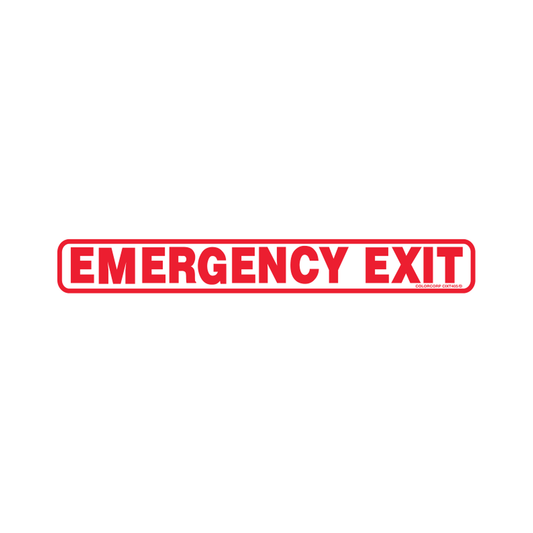 Emergency Exit Red on Lumitac