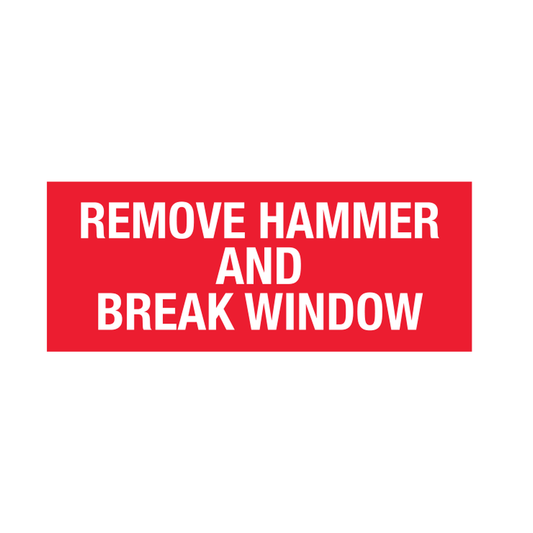 Remove Hammer & Break Window